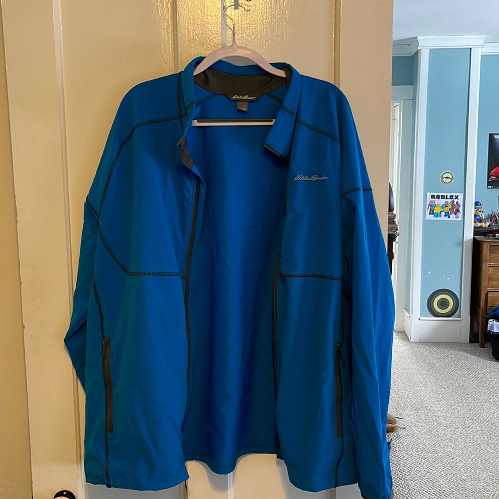 Eddie Bauer light soft shell full zip